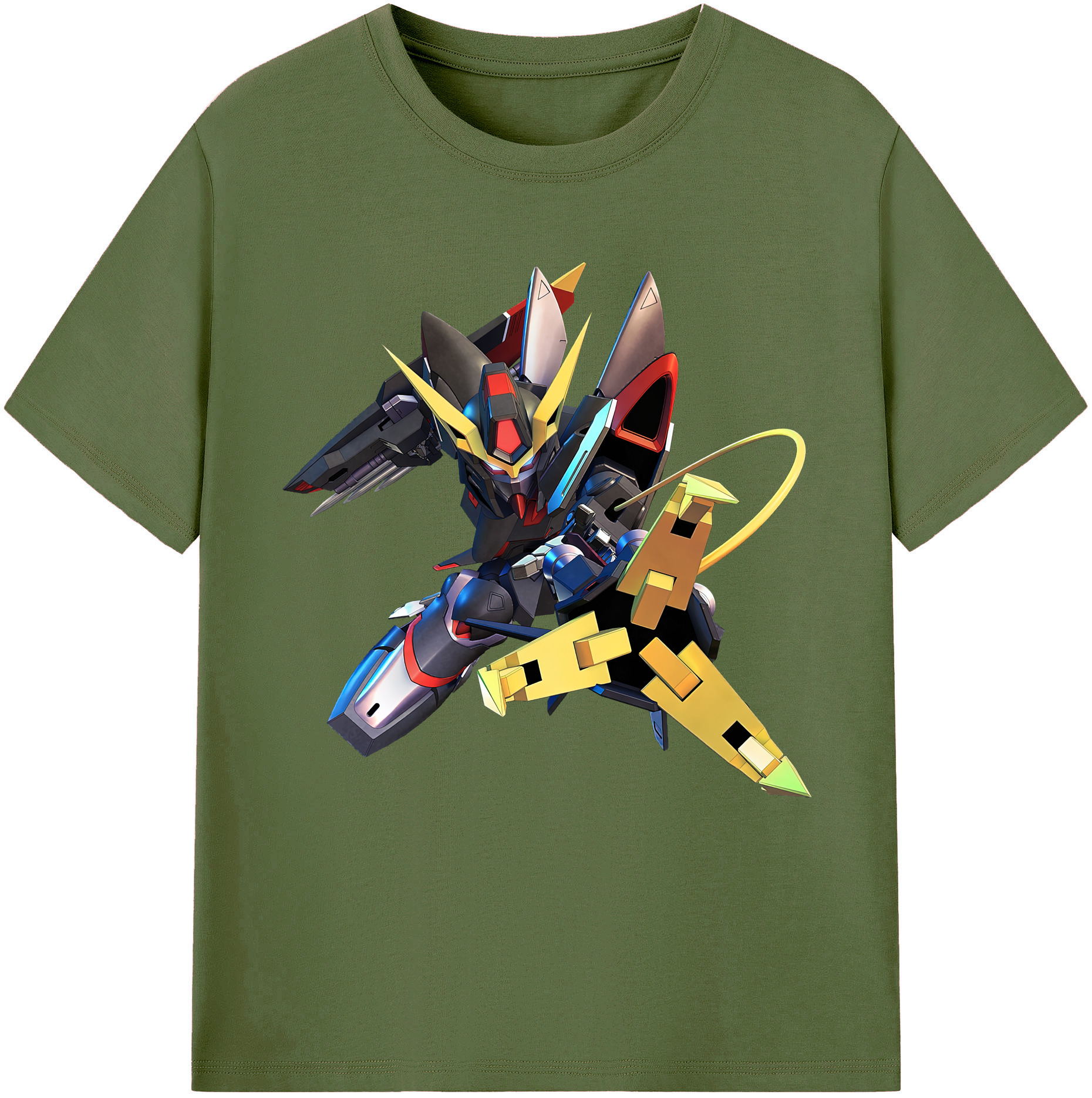 （画像用） 機動戦士ガンダム Mobile Suit Gundam 綿100％半袖Tシャツ（フロントプリント）